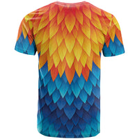 Polynesia Colorful Rooster Costume T Shirt