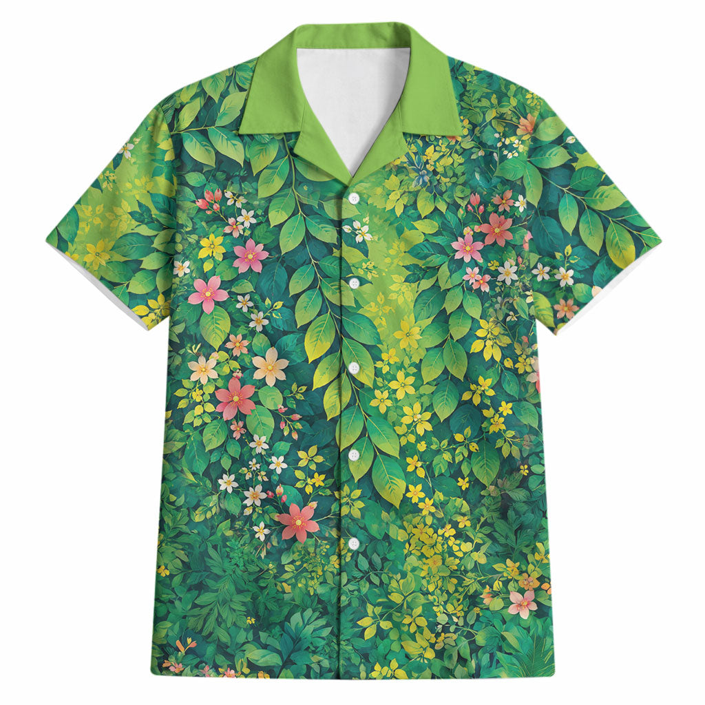 Polynesian Enchanted Mother Nature Costume Hawaiian Shirt LT05 Green - Polynesian Pride