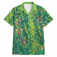 Polynesian Enchanted Mother Nature Costume Hawaiian Shirt LT05 Green - Polynesian Pride