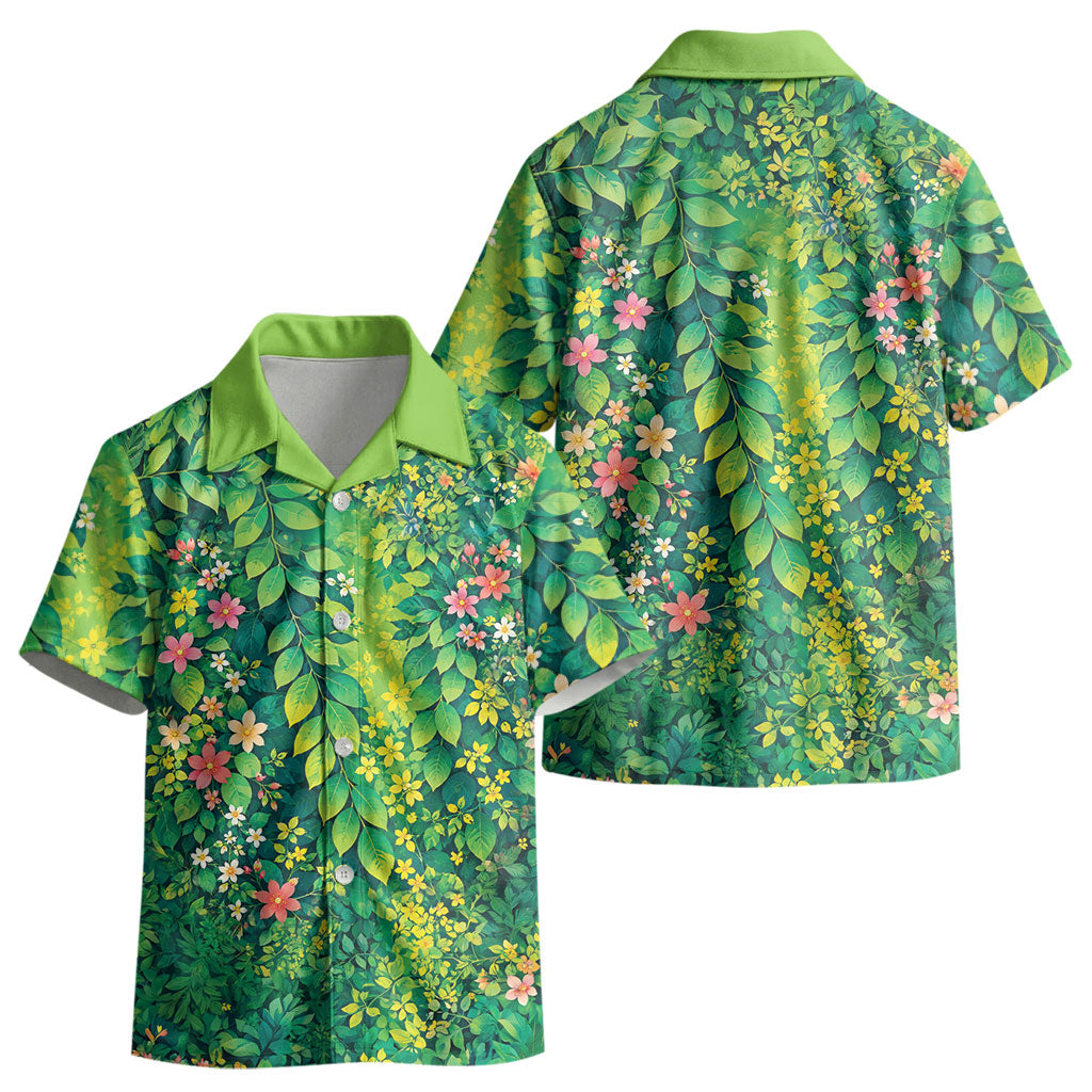 Polynesian Enchanted Mother Nature Costume Kid Hawaiian Shirt LT05 - Polynesian Pride