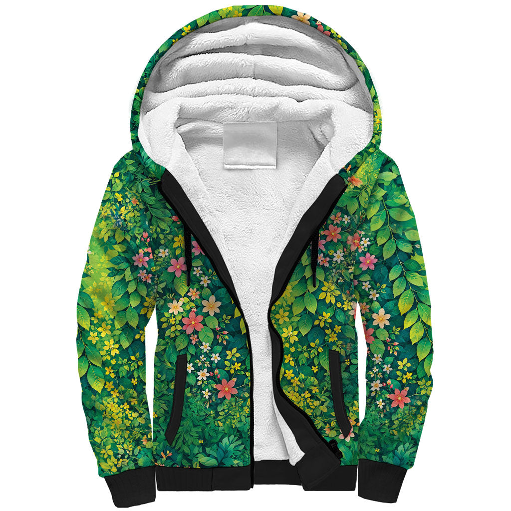 Polynesian Enchanted Mother Nature Costume Sherpa Hoodie