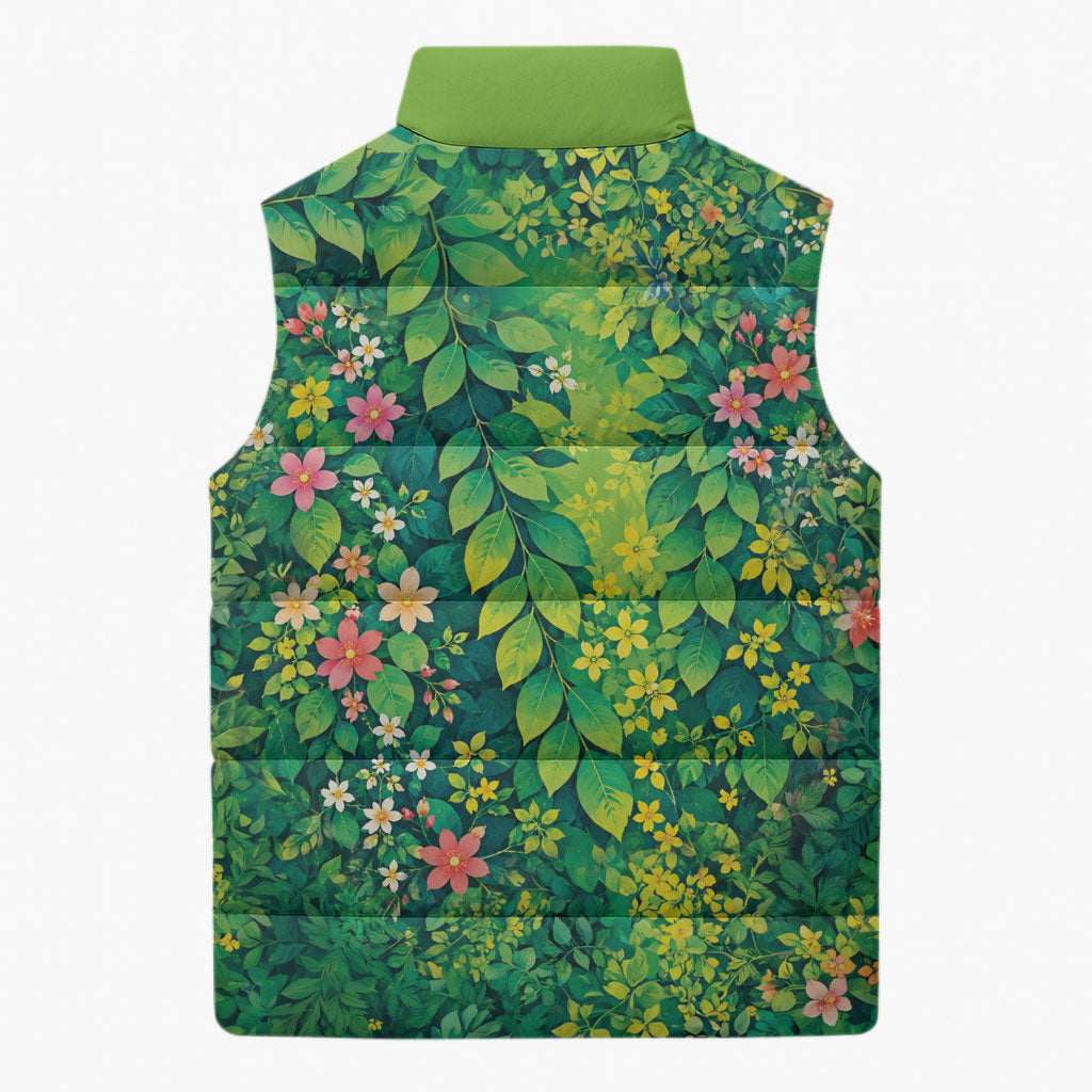 Polynesian Enchanted Mother Nature Costume Sleeveless Puffer Jacket LT05 - Polynesian Pride