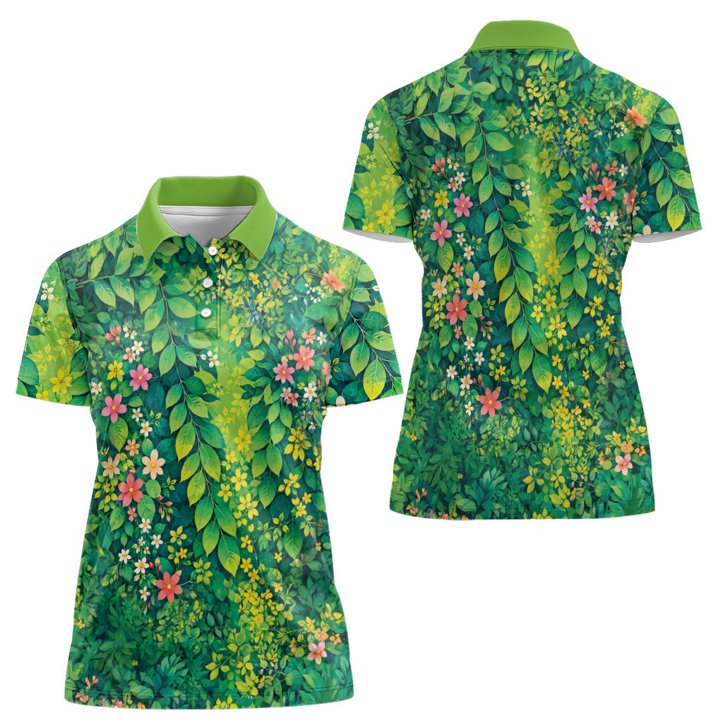 Polynesian Enchanted Mother Nature Costume Women Polo Shirt LT05 - Polynesian Pride