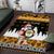 Custom Hawaii James Campbell High School Christmas Area Rug Tropical Santa Claus LT05 Black - Polynesian Pride