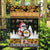 Custom Hawaii James Campbell High School Christmas Garden Flag Tropical Santa Claus LT05 Garden Flag Black - Polynesian Pride