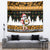 Custom Hawaii James Campbell High School Christmas Tapestry Tropical Santa Claus LT05 - Polynesian Pride