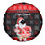 Custom Hawaii Kalani High School Christmas Spare Tire Cover Tropical Santa Claus LT05 - Polynesian Pride