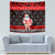 Custom Hawaii Kalani High School Christmas Tapestry Tropical Santa Claus LT05 - Polynesian Pride