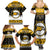 Custom Hawaii Nanakuli High and Intermediate School Christmas Family Matching Summer Maxi Dress and Hawaiian Shirt Tropical Santa Claus LT05 - Polynesian Pride