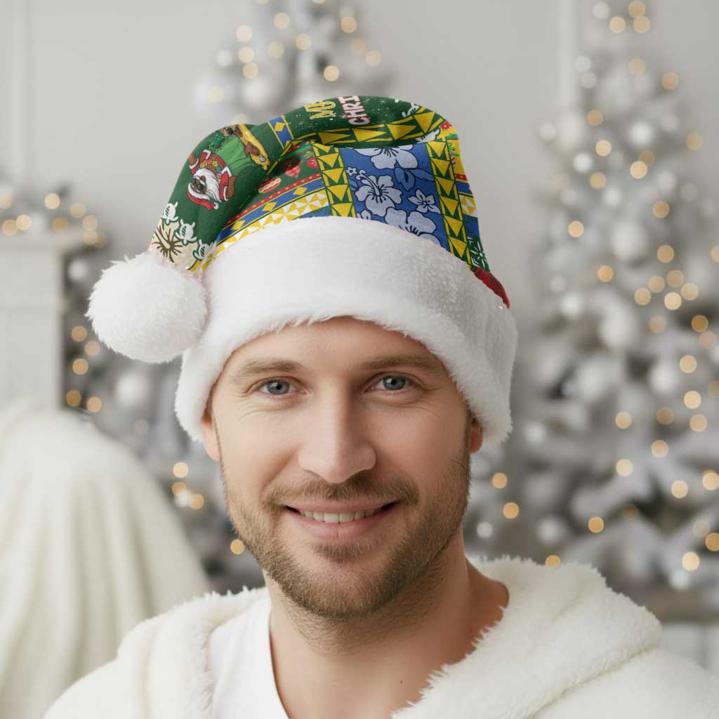 Solomon Islands Christmas Santa Hat Festive Beach Vibes LT05 - Polynesian Pride
