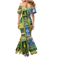 Solomon Islands Christmas Mermaid Dress Festive Beach Vibes LT05 - Polynesian Pride