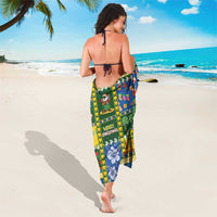 Solomon Islands Christmas Sarong Festive Beach Vibes LT05 - Polynesian Pride