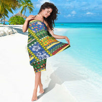 Solomon Islands Christmas Sarong Festive Beach Vibes LT05 - Polynesian Pride