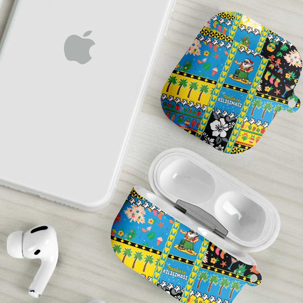 Tuvalu Christmas AirPods Case Festive Beach Vibes LT05 - Polynesian Pride