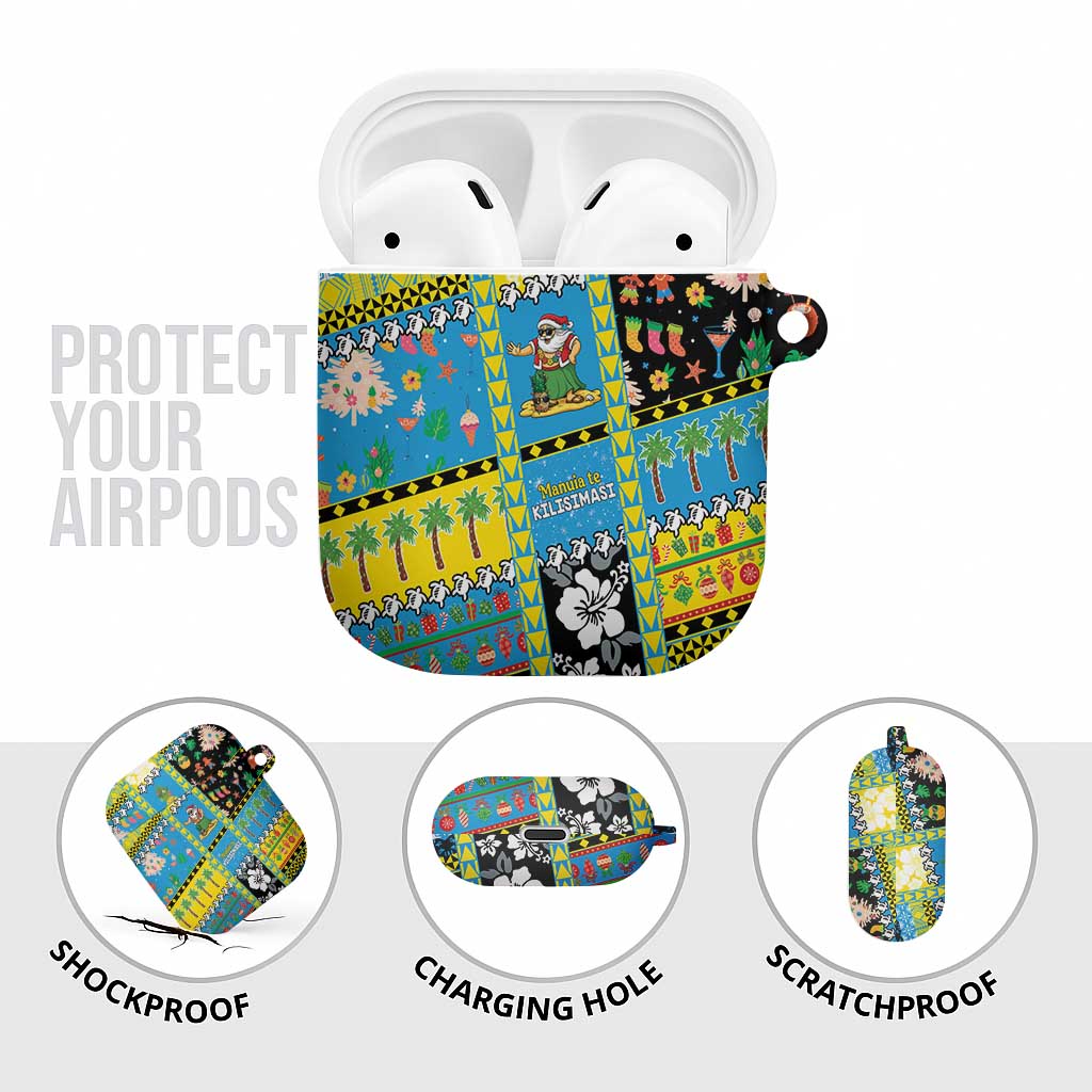 Tuvalu Christmas AirPods Case Festive Beach Vibes LT05 - Polynesian Pride