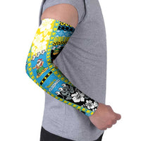 Tuvalu Christmas Arm Sleeves Festive Beach Vibes LT05 - Polynesian Pride