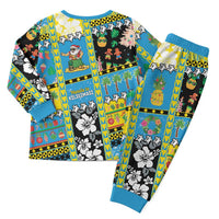 Tuvalu Christmas Pajama Set Festive Beach Vibes LT05 - Polynesian Pride