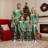 Tuvalu Christmas Pajama Set Festive Beach Vibes LT05 - Polynesian Pride