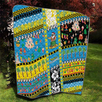 Tuvalu Christmas Quilt Festive Beach Vibes LT05 - Polynesian Pride