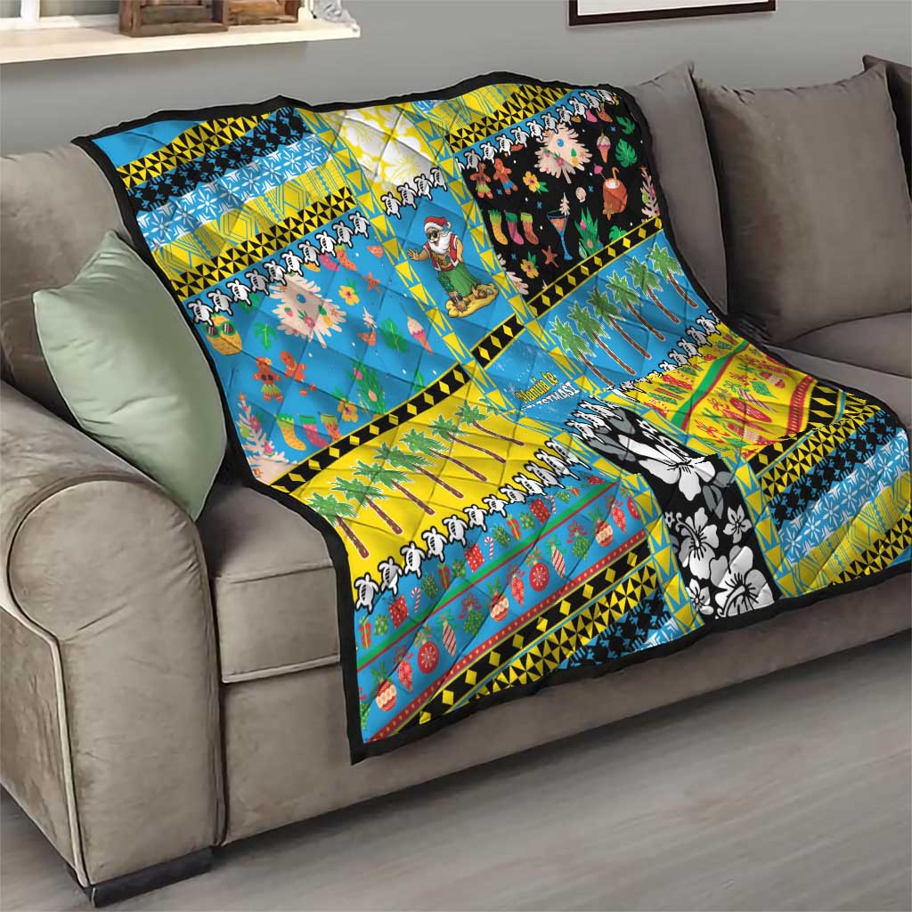 Tuvalu Christmas Quilt Festive Beach Vibes LT05 - Polynesian Pride