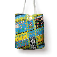 Tuvalu Christmas Tote Bag Festive Beach Vibes LT05 - Polynesian Pride