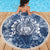 Samoa 685 Beach Blanket Polynesian Pattern Tie Dye Style