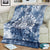 Samoa 685 Blanket Polynesian Pattern Tie Dye Style