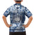 Samoa 685 Family Matching Mermaid Dress and Hawaiian Shirt Polynesian Pattern Tie Dye Style