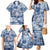 Samoa 685 Family Matching Mermaid Dress and Hawaiian Shirt Polynesian Pattern Tie Dye Style