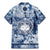 Samoa 685 Family Matching Mermaid Dress and Hawaiian Shirt Polynesian Pattern Tie Dye Style