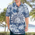 Samoa 685 Hawaiian Shirt Polynesian Pattern Tie Dye Style