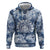 Samoa 685 Hoodie Polynesian Pattern Tie Dye Style