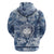 Samoa 685 Hoodie Polynesian Pattern Tie Dye Style