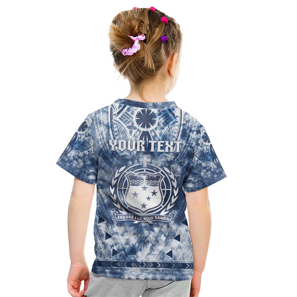 Samoa 685 Kid T Shirt Polynesian Pattern Tie Dye Style LT05 - Polynesian Pride