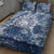 Samoa 685 Quilt Bed Set Polynesian Pattern Tie Dye Style