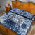 Samoa 685 Quilt Bed Set Polynesian Pattern Tie Dye Style