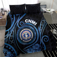 Northern Mariana Islands Bedding Set Ocean Floral Pattern LT05 - Polynesian Pride
