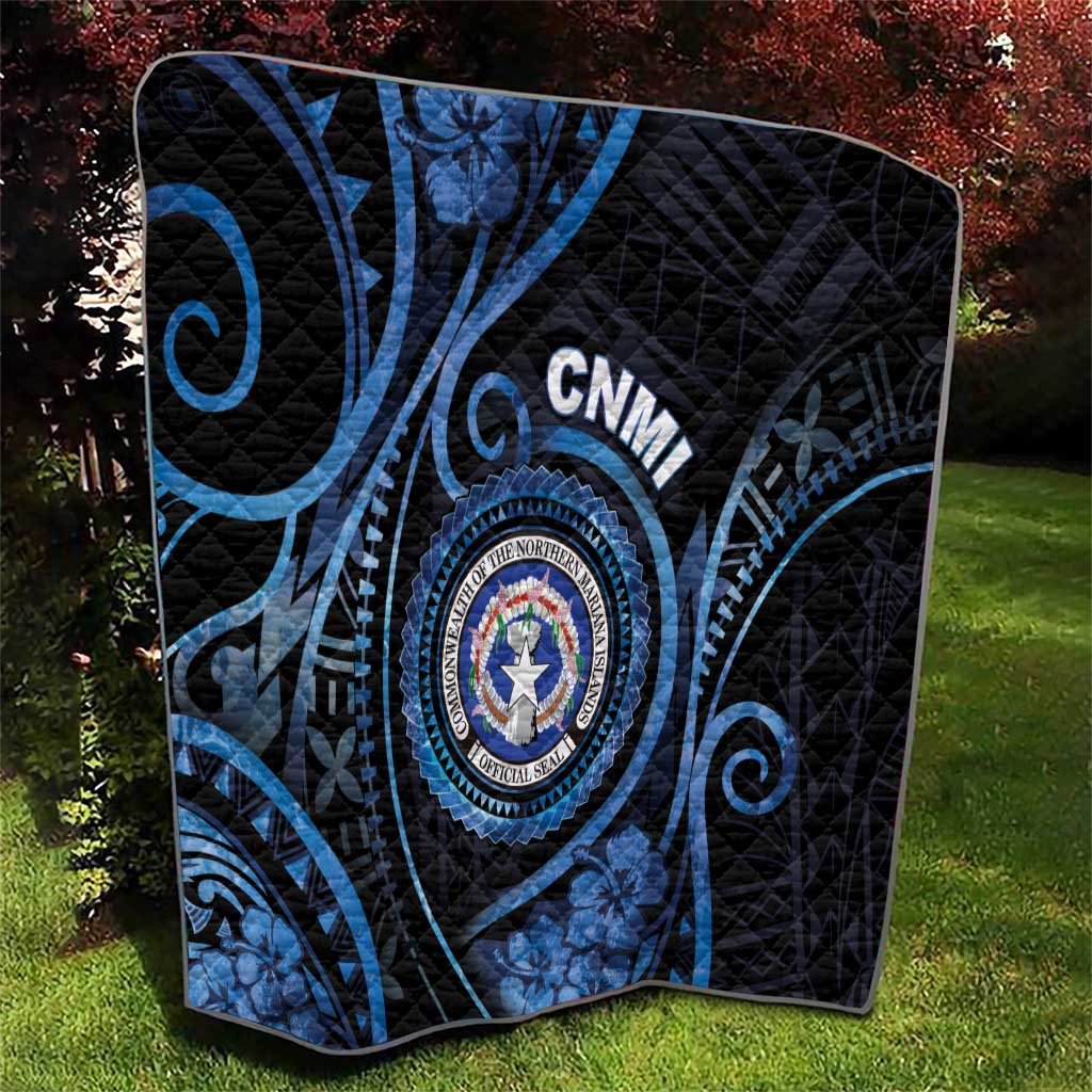 Northern Mariana Islands Quilt Ocean Floral Pattern LT05 - Polynesian Pride