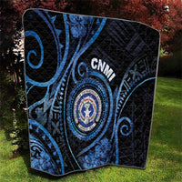 Northern Mariana Islands Quilt Ocean Floral Pattern LT05 - Polynesian Pride