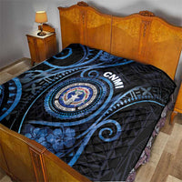 Northern Mariana Islands Quilt Ocean Floral Pattern LT05 - Polynesian Pride