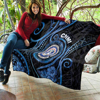 Northern Mariana Islands Quilt Ocean Floral Pattern LT05 - Polynesian Pride