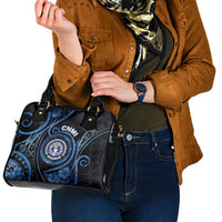 Northern Mariana Islands Shoulder Handbag Ocean Floral Pattern LT05 - Polynesian Pride