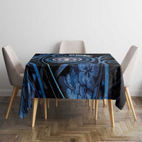 Northern Mariana Islands Tablecloth Ocean Floral Pattern LT05 - Polynesian Pride