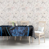 Northern Mariana Islands Tablecloth Ocean Floral Pattern LT05 - Polynesian Pride