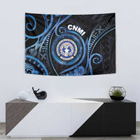 Northern Mariana Islands Tapestry Ocean Floral Pattern LT05 - Polynesian Pride
