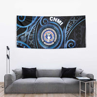 Northern Mariana Islands Tapestry Ocean Floral Pattern LT05 - Polynesian Pride