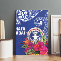 Hafa Adai Northern Mariana Islands Canvas Wall Art Polynesian Tribal Pattern LT05 - Polynesian Pride