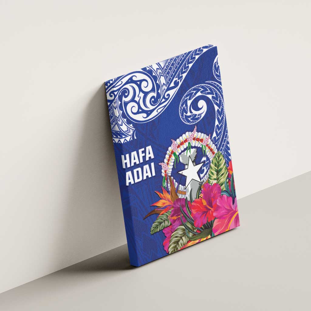 Hafa Adai Northern Mariana Islands Canvas Wall Art Polynesian Tribal Pattern LT05 - Polynesian Pride