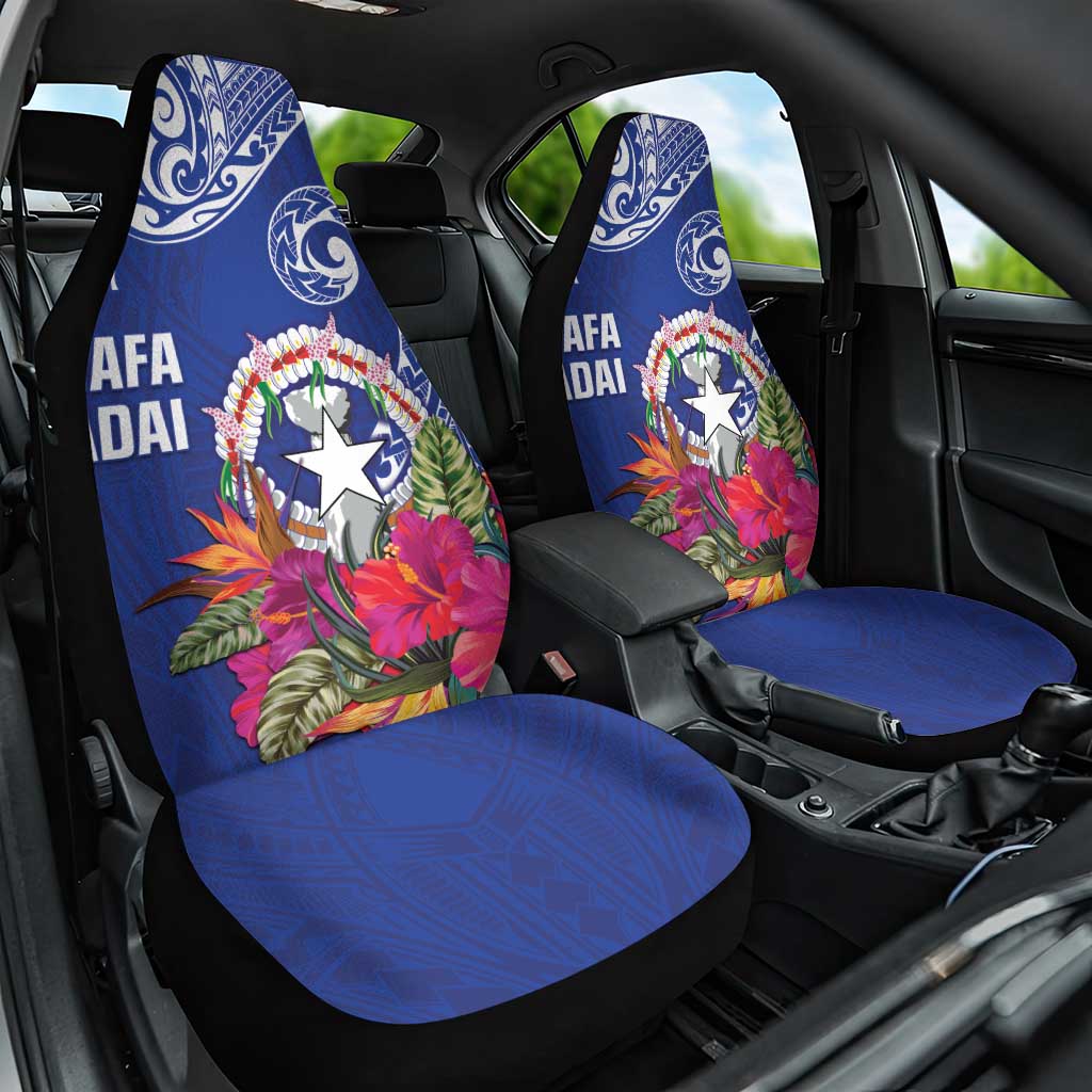 Hafa Adai Northern Mariana Islands Car Seat Cover Polynesian Tribal Pattern LT05