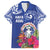 Hafa Adai Northern Mariana Islands Family Matching Off Shoulder Short Dress and Hawaiian Shirt Polynesian Tribal Pattern